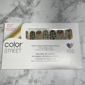 Color Street Clover The Top Nail Strips Clover Rainbows NWT